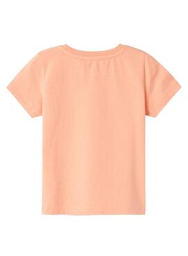 T-shirt Name It Hesun Orange Pour Garçon