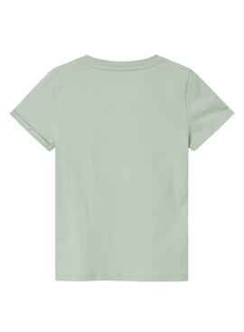 T-shirt Name It Hynka verte pour fille