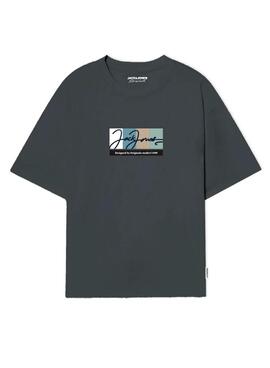 T-shirt Jack and Jones Portland verte pour homme
