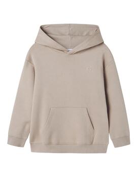 Sweat-shirt Name It Parker Crème pour enfant