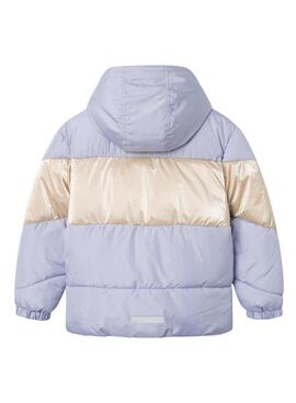 Veste matelassée Name It Mille bleue pour fille