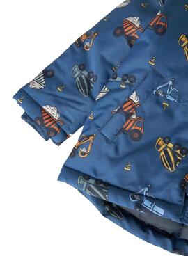 Veste Name It Max imprimée bleue pour garçon