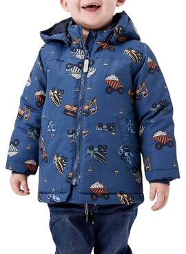 Veste Name It Max imprimée bleue pour garçon