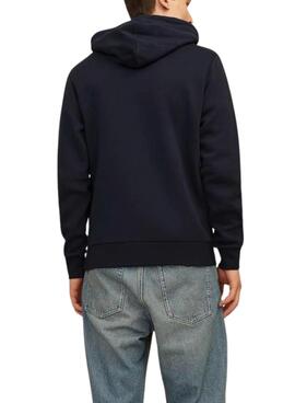 Sweatshirt Jack and Jones Jelogo bleu pour homme