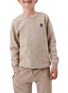 Sweat-shirt Name It Vimo beige pour enfant