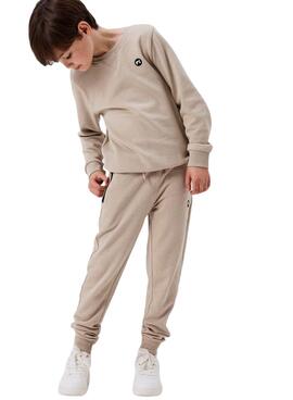 Sweat-shirt Name It Vimo beige pour enfant