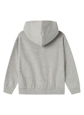 Sweatshirt Name It Jxemi mercredi gris pour fille