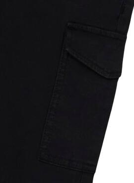 Pantalon Name It Rose cargo noir pour fille