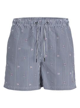Maillot de bain Jack and Jones Fiji marine pour homme