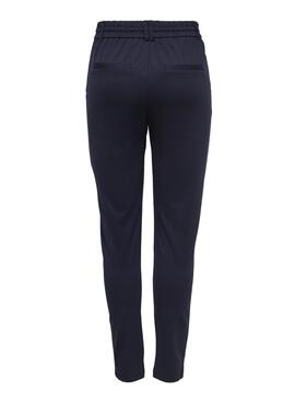 Pantalon Only Poptrash Life bleu marine pour femme