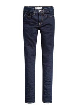 Jean Levis 312 Shaping slim foncé pour femme