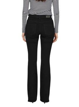 Pantalon en jean Only Blush Flared negro para Mujer