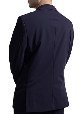 Blazer Klout 222 marine pour homme