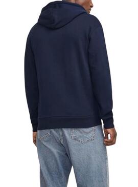 Sweatshirt Jack and Jones Corp bleu marine pour homme