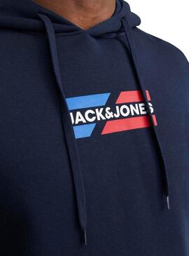 Sweatshirt Jack and Jones Corp bleu marine pour homme