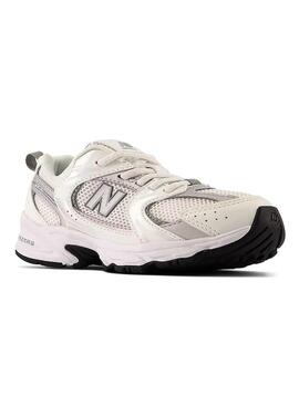Baskets New Balance 530 blanches pour garçons et filles