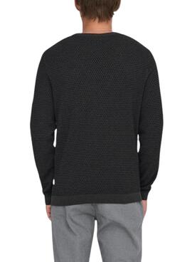 Maillot Only and Sons gris pour homme