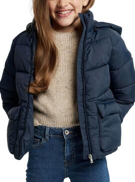 Manteau Mayoral Bleu marine pour fille