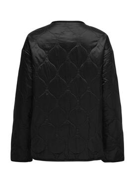 Veste matelassée Only Noelle noire pour femme