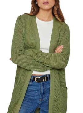 Veste Vila Vidalo verte pour femme