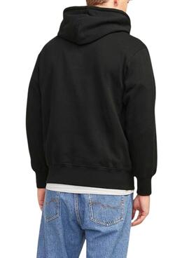 Sweat-shirt Jack and Jones Freder noir pour homme