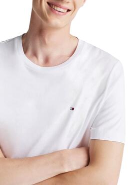 T-shirt Tommy Hilfiger Essential blanc pour homme