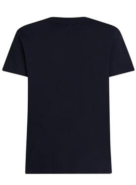 T-shirt Tommy Hilfiger Essential bleu marine pour homme