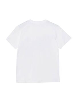 T-Shirt Lacoste Croc Blanc Pour Enfante