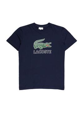 T-Shirt Lacoste Croc Marin Pour Enfante