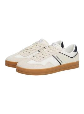 Sneakers Tommy Jeans The Greenwich Mix blanc pour homme