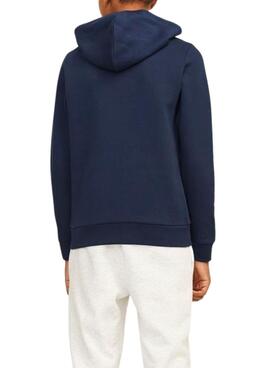 Sweat-shirt Jack and Jones Corp logo marine pour enfant