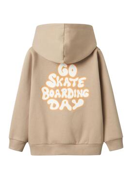 Sweat-shirt Name It Tanchill toasté pour enfant