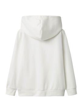 Sweatshirt Name It Tected blanc pour garçon