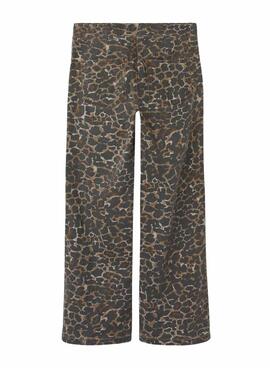 Pantalons Name It Rose Leopardo pour fille.