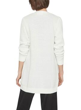 Veste blanche Vila Vidalo pour femme.