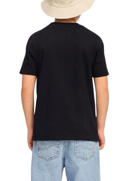 T-shirt Jack and Jones Beau noir pour enfant