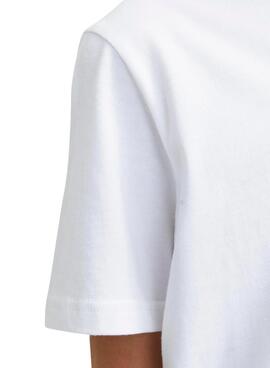 T-shirt Jack and Jones Beau blanc pour enfant