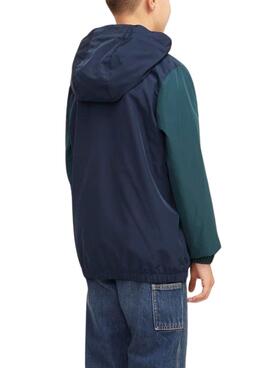 Coupe-vent Jack and Jones Packable marine enfant