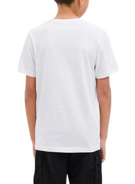 T-shirt Jack and Jones Palm blanc pour enfant