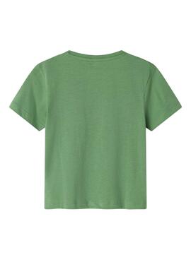 T-shirt Name It Bennibo vert pour garçon