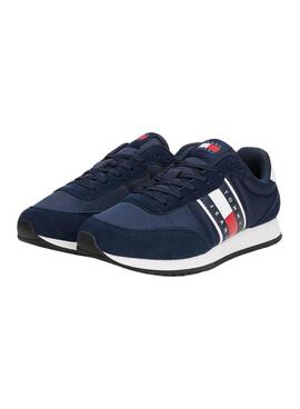 Chaussures Tommy Jeans Casual bleu marine pour homme