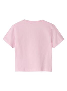 T-shirt Name It Betria rose pour fille