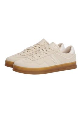 Sneakers Tommy Jeans Greenwich beige pour femme