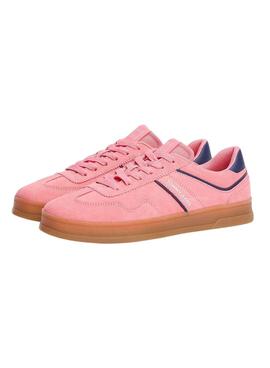 Sneakers Tommy Jeans Greenwich rose pour femme