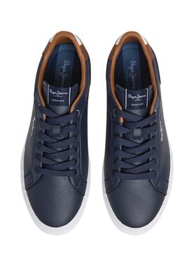 Chaussures Pepe Jeans Kenton Court bleu pour homme