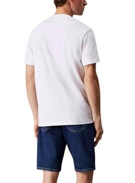 T-shirt Calvin Klein Heavy blanc pour homme