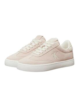 Sneakers Calvin Klein Jeans Classic Cupsole rose pour femme