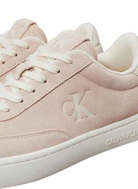 Sneakers Calvin Klein Jeans Classic Cupsole rose pour femme