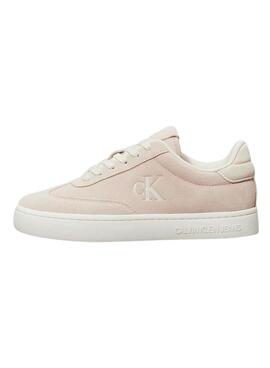 Sneakers Calvin Klein Jeans Classic Cupsole rose pour femme