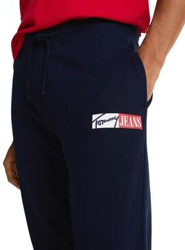 Pantalon Tommy Jeans Entry marine pour homme